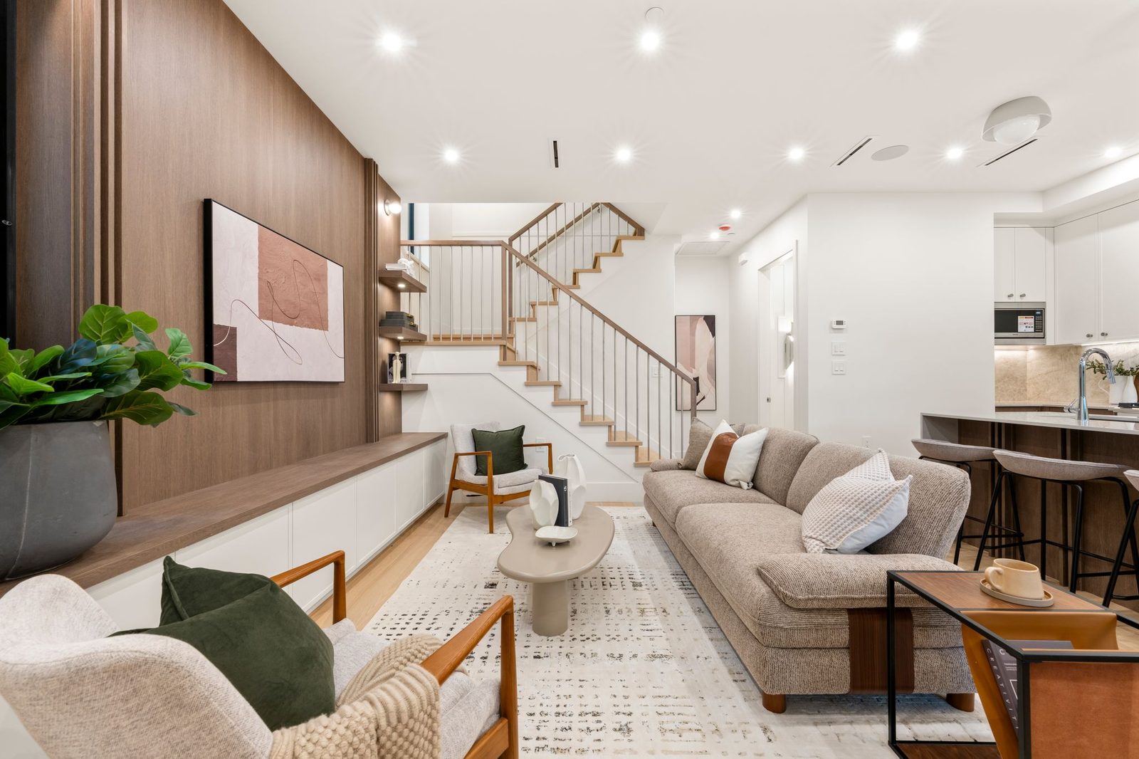 The Eton — living room